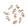304 Stainless Steel Lobster Claw Clasps LS-STAS-K155-B-11RG-1