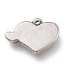 Non-Tarnish 304 Stainless Steel Pendants STAS-Z017-10P-2