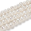 Natural Cultured Freshwater Pearl Beads Strands PEAR-N013-06G-5