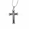 Cross Alloy Pendant Necklaces for Men FS-WG5CDA8-01-1