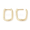 Brass Huggie Hoop Earrings EJEW-L234-025G-2