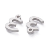 Tarnish Resistant 304 Stainless Steel Pendants STAS-A045-11P-2