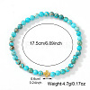 Bohemian Natural Imperial Jasper Round Beads Stretch Bracelets LS-NO3013-5-2