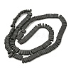 Electroplated Non-magnetic Synthetic Hematite Beads Strands G-C106-B01-14A-2