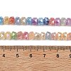 Imitation Jade Glass Beads Strands EGLA-F167-03A-01-4