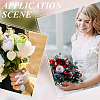 2Pcs 316 Stainless Steel Locket Oval Wedding Bouquet Pendants Decorations HJEW-UN00042-5