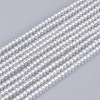 Electroplate Glass Beads Strands EGLA-I013-2mm-AB01-1