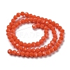 Opaque Glass Beads Stands EGLA-A035-P4mm-D03-4