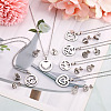 Kissitty 6 Sets 6 Style Valentine's Day Heart Jewelry Set SJEW-KS0001-01-12