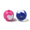 Opaque Acrylic Beads X-MACR-S775-8mm-M-3