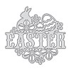 Easter Carbon Steel Cutting Dies Stencils DIY-WH0170-090-7