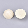Unfinished Natural Wood Cabochons WOOD-S052-01C-2