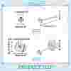 40Pcs 925 Sterling Silver Post Stud Earring Settings STER-DC0001-03-2