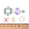 Dyed Transparent Acrylic Beads TACR-T028-70-3
