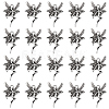 SUNNYCLUE 80Pcs Tibetan Style Alloy Pendants FIND-SC0007-48-1