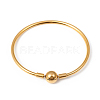 Ion Plating(IP) 304 Stainless Steel European Style Bangle Making MAK-G014-04G-1