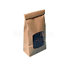 Brown Kraft Paper Bags with Window X-CARB-F006-01-4