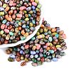 Picasso Glass Seed Beads SEED-N012-10-1