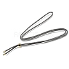 2.5MM Adjustable Braided Nylon Cords Necklace Making FB-CBAA152-02G-40-1