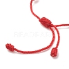 Nylon Braided Knot Cord Bracelet BJEW-JB08369-02-5