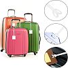 CHGCRAFT 100Pcs 2 Style Plastic Luggage Tag Strings & Secure Straps DIY-CA0004-94-3