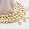 Eco-Friendly Dyed Glass Pearl Round Beads HY-BC0001-8mm-RB012-2