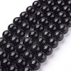 Natural Obsidian Beads Strands LS-G-G099-12mm-24-1