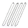 304 Stainless Steel Link Chain Necklaces NJEW-F242-18P-1