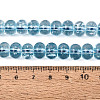 Crackle Transparent Glass Beads Strands GLAA-N074-02B-09-2