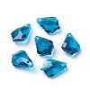 Faceted Glass Pendants GLAA-F068-C21-01-2