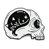 Cartoon Cat & Skull Enamel Pins JEWB-Q033-02A-1