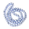 Electroplated Synthetic Non-magnetic Hematite Beads Strands G-B132-B01-01G-4