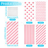 4 Styles OPP Cellophane Candy Storage Bags Sets ABAG-TAC0013-20A-04-4
