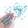Baking Paint Glass Seed Beads SEED-US0003-4mm-K10-4