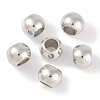 CCB Plastic Round Beads ALUM-U001-07B-10-1