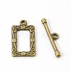 Tibetan Style Alloy Toggle Clasps MLF5079Y-NF-1
