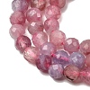 Natural Pink Tourmaline Beads Strands G-N342-33C-4