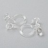 Plastic Clip-on Earring Findings KY-P001-11A-2