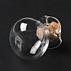 Lucky Bag Shape Glass Cork Bottles Ornament AJEW-A039-02B-3