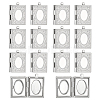 16Pcs 316 Stainless Steel Locket Pendants STAS-ME0003-42-1