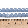 Natural Angelite Beads Strands G-G286-A01-6mm-4