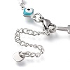 304 Stainless Steel Link Bracelets BJEW-M203-08P-3