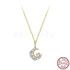 925 Sterling Silver Pave 5A Clear Cubic Zirconia Pendants SE-CBA9BBC-08G-1