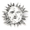 Sun God Brooch Pin JEWB-Z031-10AS-2