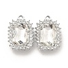 Alloy Glass Pendants ALRI-C007-06P-3