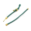 Braided Nylon Cord Bracelet Making MAK-A017-D03-01G-3