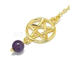 Round Resin Dowsing Pendulum Big Pendants G-C117-01G-06-3