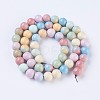 Natural Gemstone Imitation Rainbow Alashan Agate Strands G-O183-05B-1-2