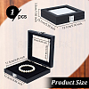 Rectangle Jewelry PU Leather Loose Diamond Storage Box CON-WH0094-45A-2