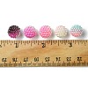 50Pcs 5 Colors Imitation Pearl Acrylic Beads OACR-FS0001-62A-5